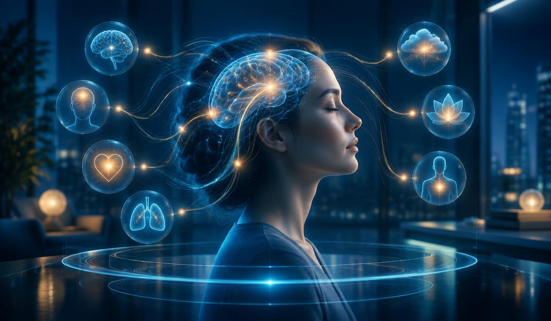 Arte holográfica do GAD-7