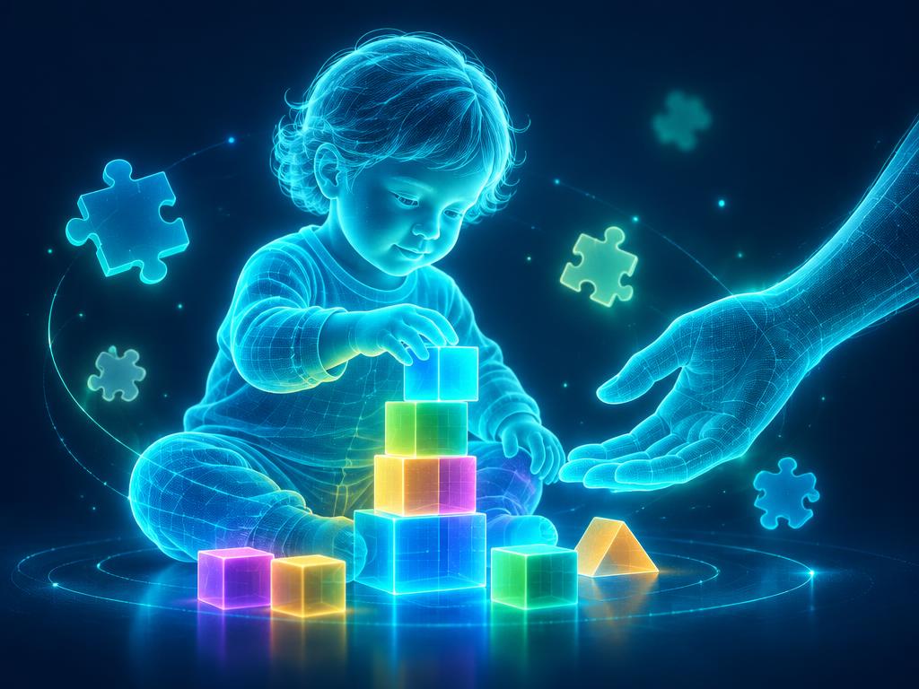 Arte holográfica do M-CHAT-R